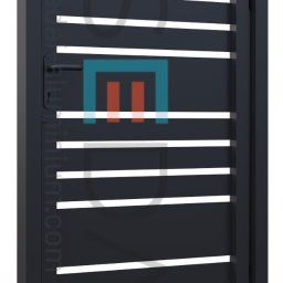 Furtka aluminiowa firmy SEDAI z kolekcji H3