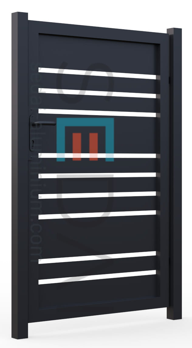 Furtka aluminiowa firmy SEDAI z kolekcji H3