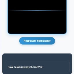 Aplikacja do kontroli biletów. 