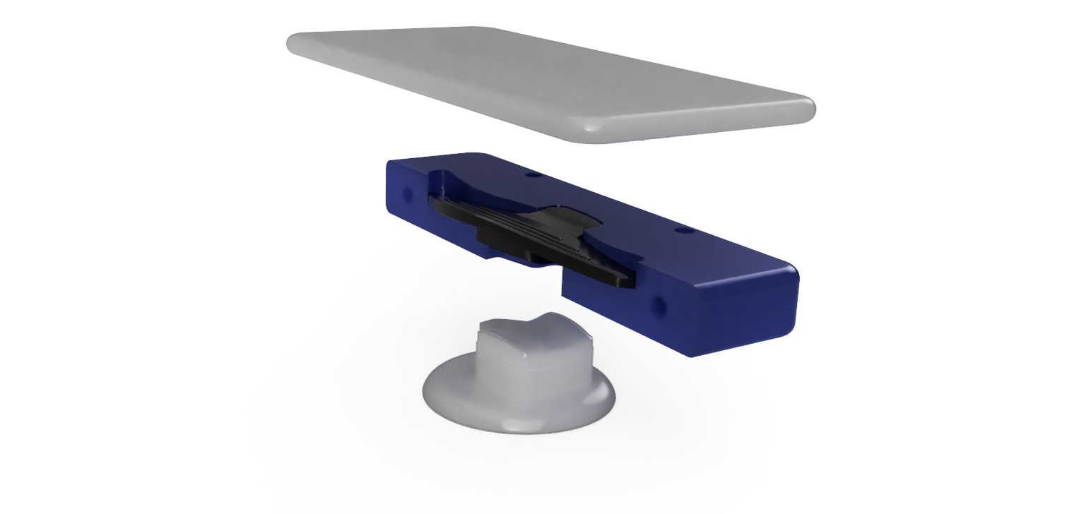 Przykładowa forma do wykonania Manetki z Forged carbonu.