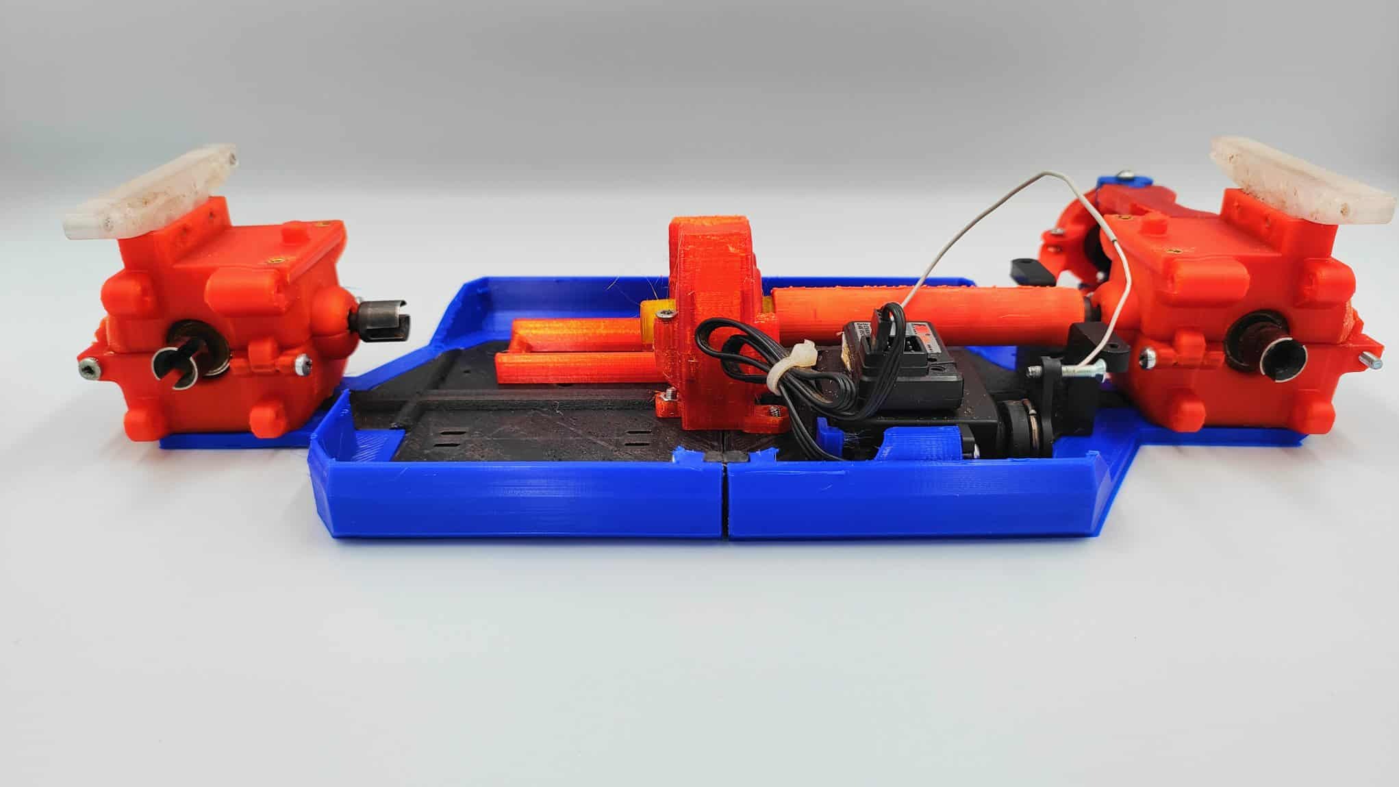 Podwozie RC CAR druk 3D