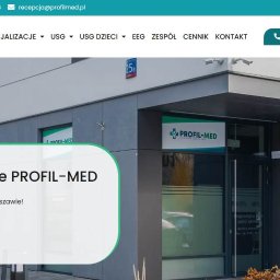 Strona www dla prywatnej przychodni w Warszawie