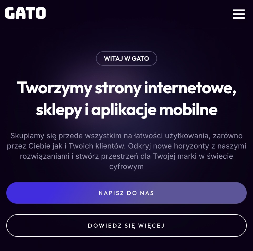 Strony internetowe w wersji mobilnej
