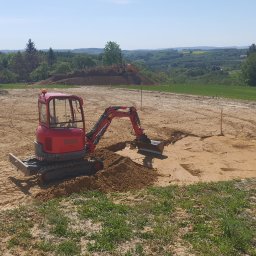 Niwelacja terenu Pstrągowa 2