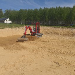 Niwelacja terenu Pstrągowa 3