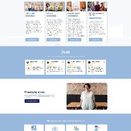 Strona dla szkoły językowej w Wordpress