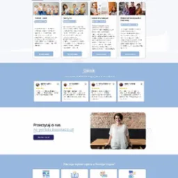 Strona dla szkoły językowej w Wordpress