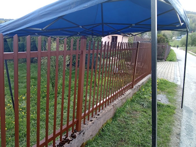 Odtworzenie przęsła ogrodzeniowego