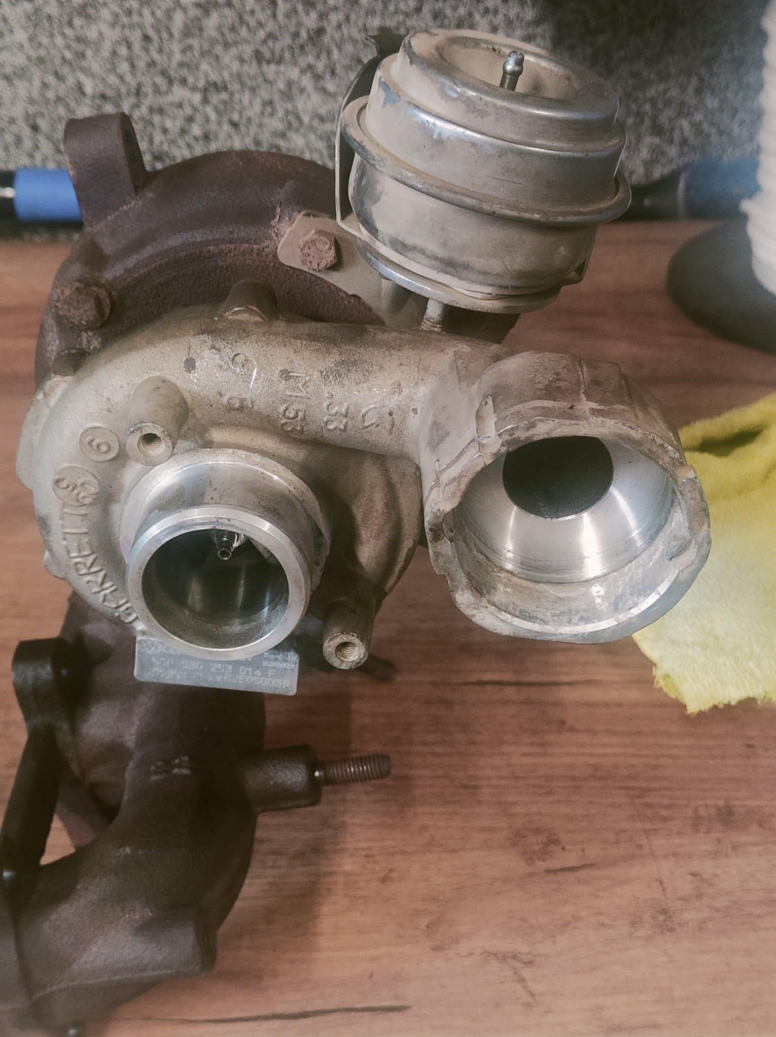 Wymianą turbosprężarki/regeneracja