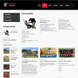 BROKER BUSINESS SPÓŁKA Z OGRANICZONĄ ODPOWIEDZIALNOŚCIĄ - Strona internetowa klubu sportowego Bestios Białystok z aktualnościami, prezentująca informacje o treningach Systema Rusza, MMA i zajęciach sportowych dla dzieci i dorosłych.