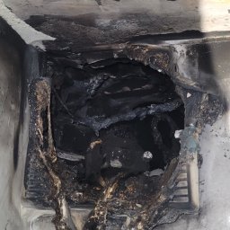 Pożar instalacji elektrycznej