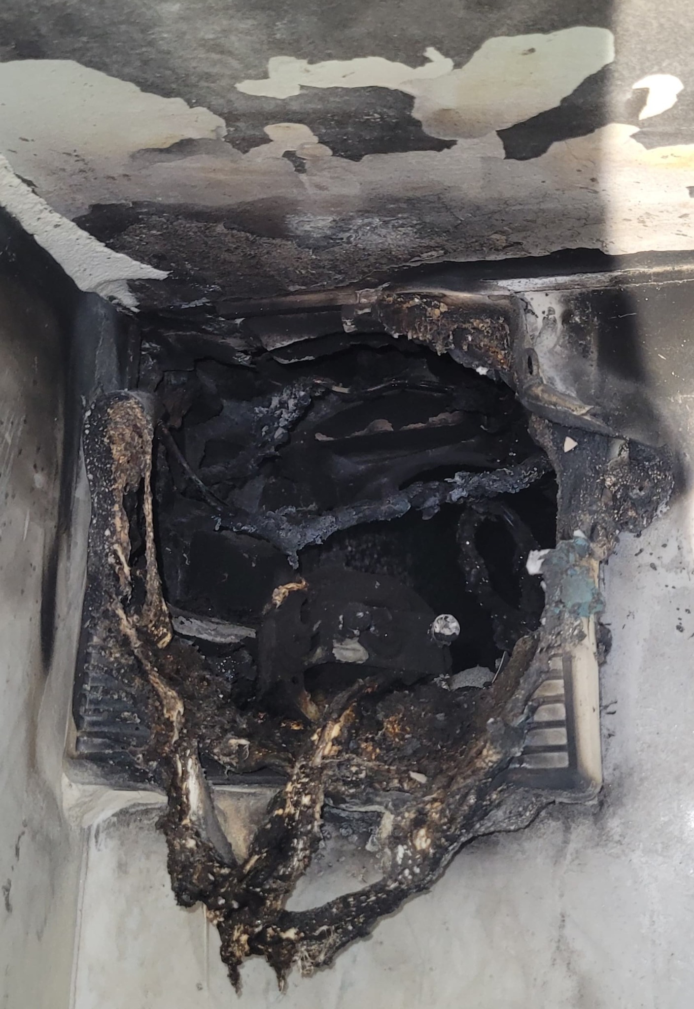 Pożar instalacji elektrycznej