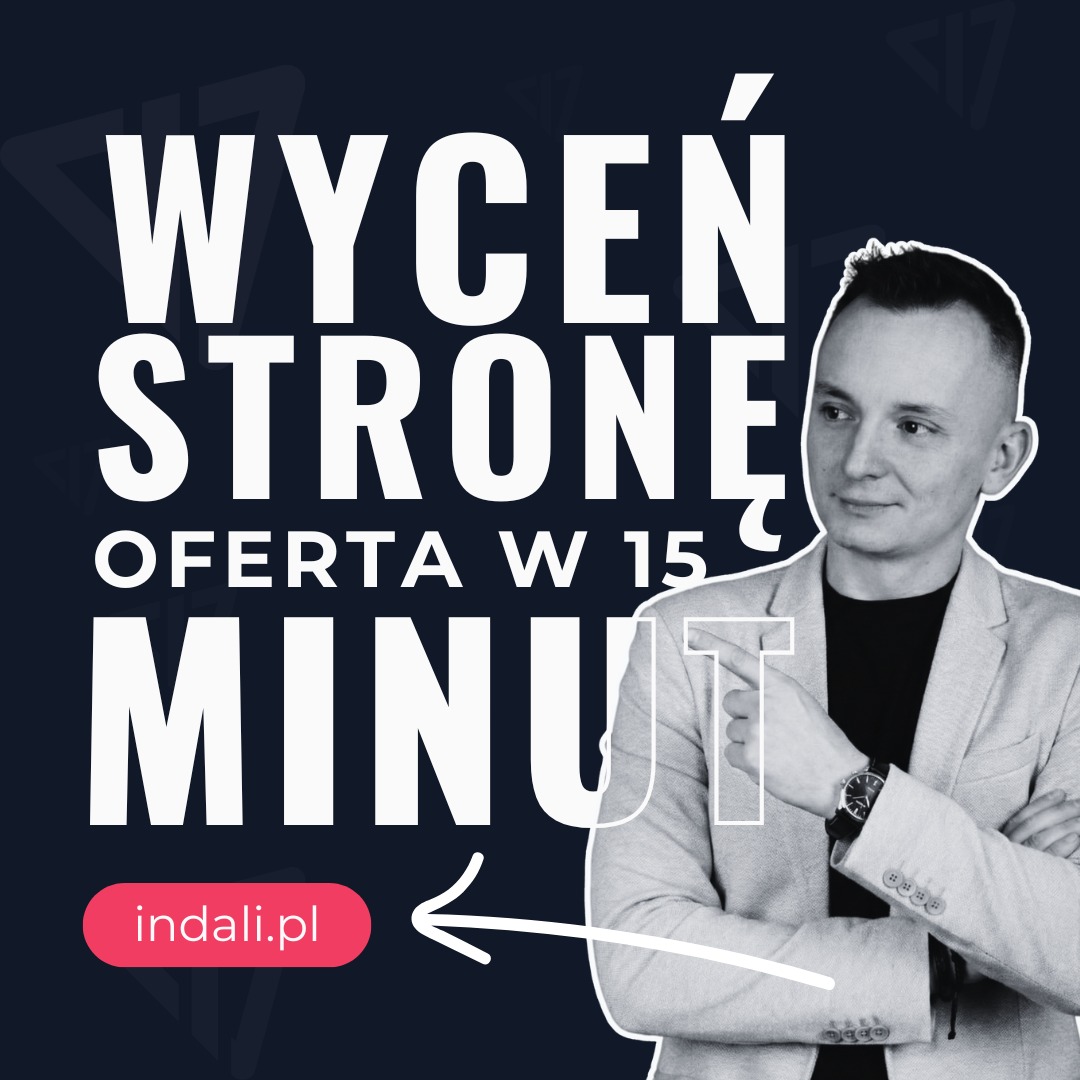 Wycena strony w 15 minut! Bez zobowiązań!