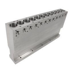 Nalewak do masła ze stali 316 dla przemysłu spożywczego. Frezowany CNC