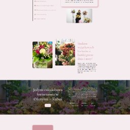 Zaprojektowaliśmy samodzielnie kompleksowy układ strony głównej kwiaciarni Kubuś, www.kwiaciarniakubus.pl. Strona prezentuje pełną ofertę usług florystycznych w przejrzysty sposób, zachęcając klientów do skorzystania z profesjonalnych usług kwiaciarni.