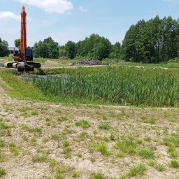 Wykopanie stawów Dąbrówka 3