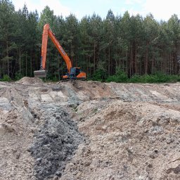 Wykopanie stawów Dąbrówka 1