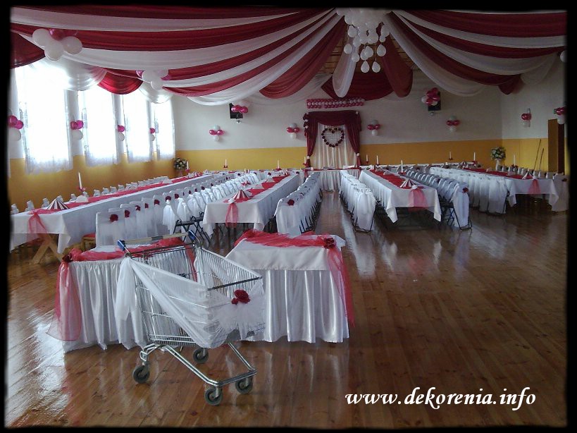 'Dekorenia' - Kompleksowa dekoracja sal okolicznościowych
