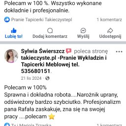 Pranie tapicerki Grójec 1
