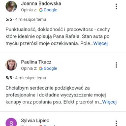 Pranie tapicerki Grójec 3