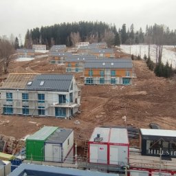 Kompleksowa budowa dachów w Karpaczu. Dodatkowo wykonanie elewacji oraz desek ozdobnych.