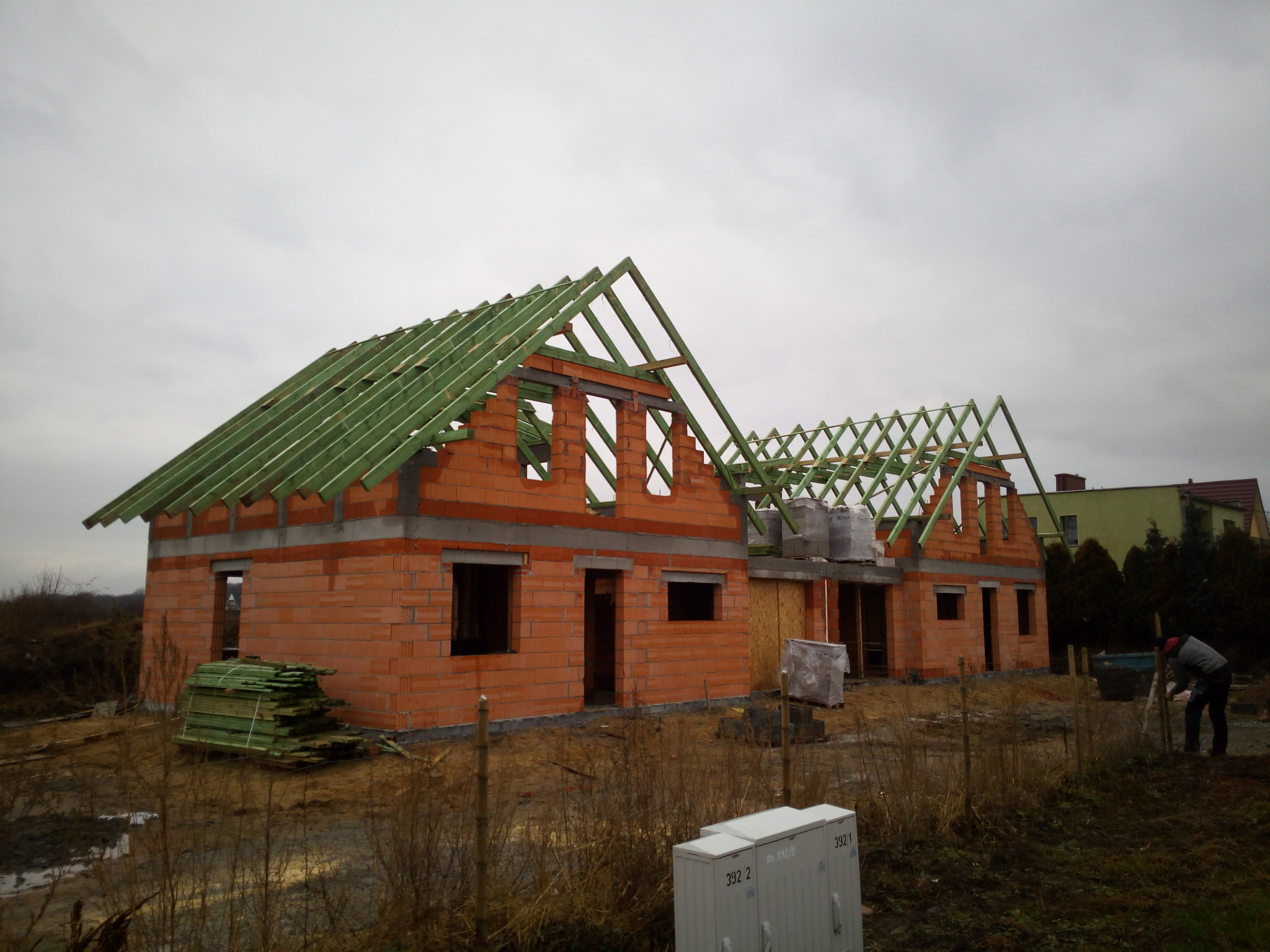 Budowa od podstaw obiektów w miejscowości Królikowice. (Wrocław)