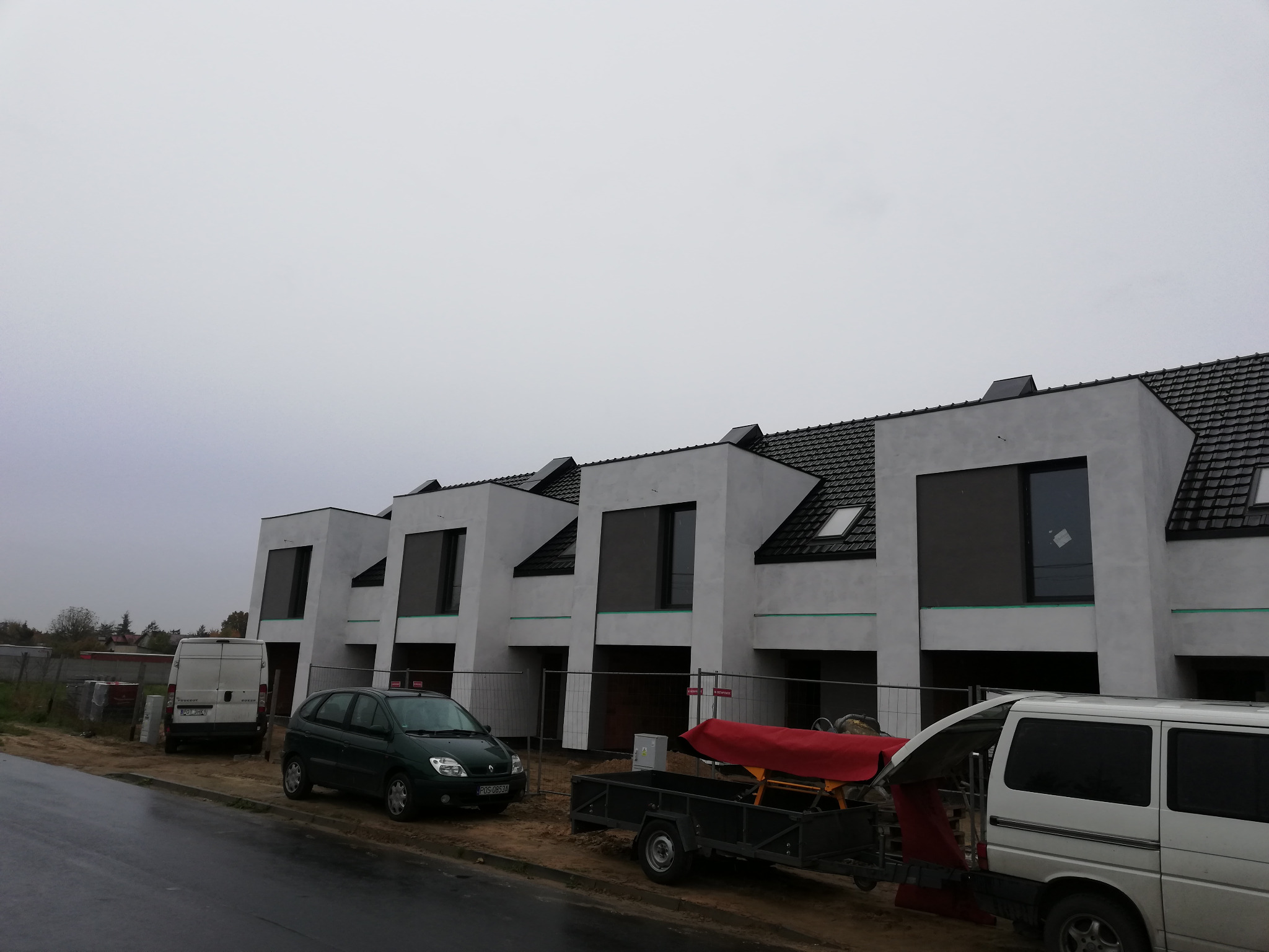 Obiekty Ostrów Wlkp. Zabudowa szeregowa 7 szt