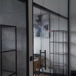 Drzwi szklane przesuwne