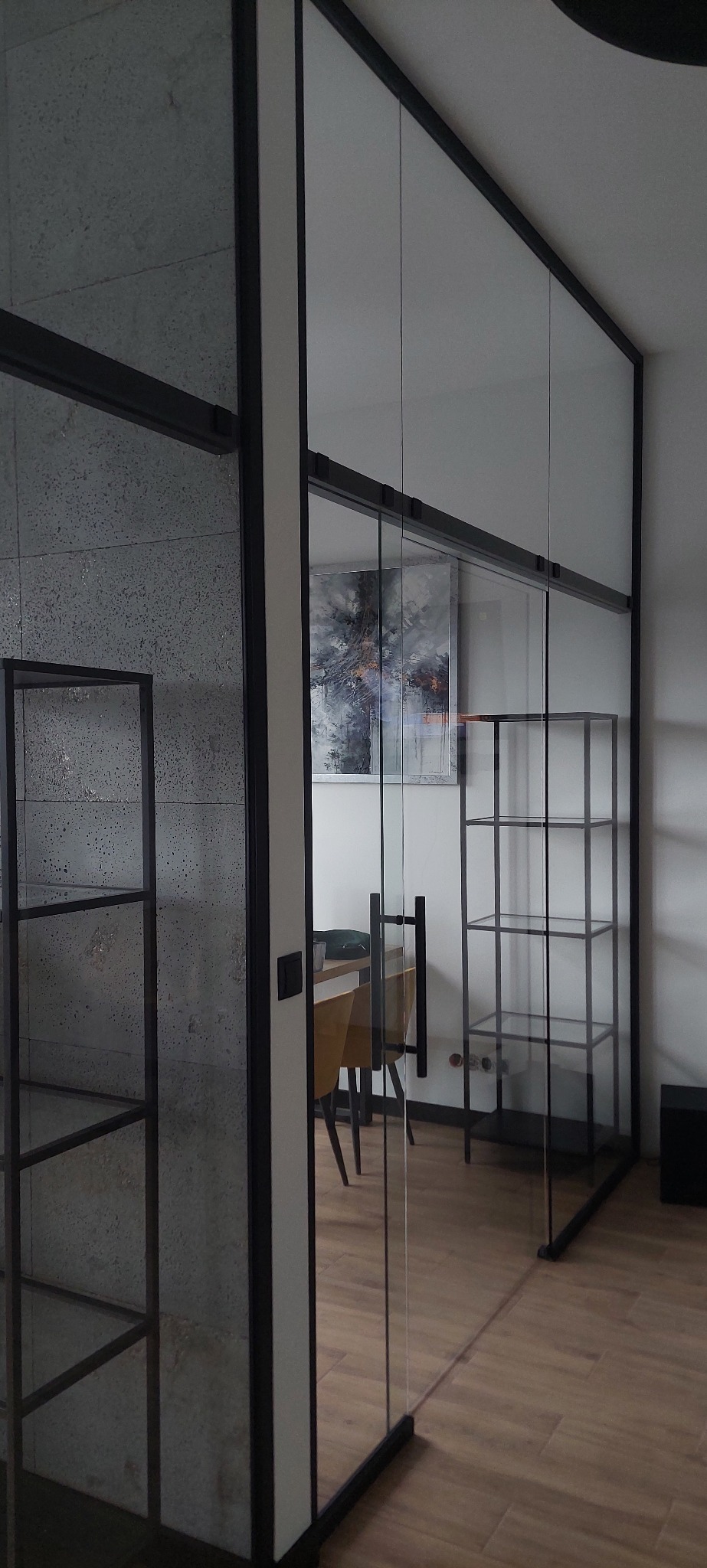 Drzwi szklane przesuwne