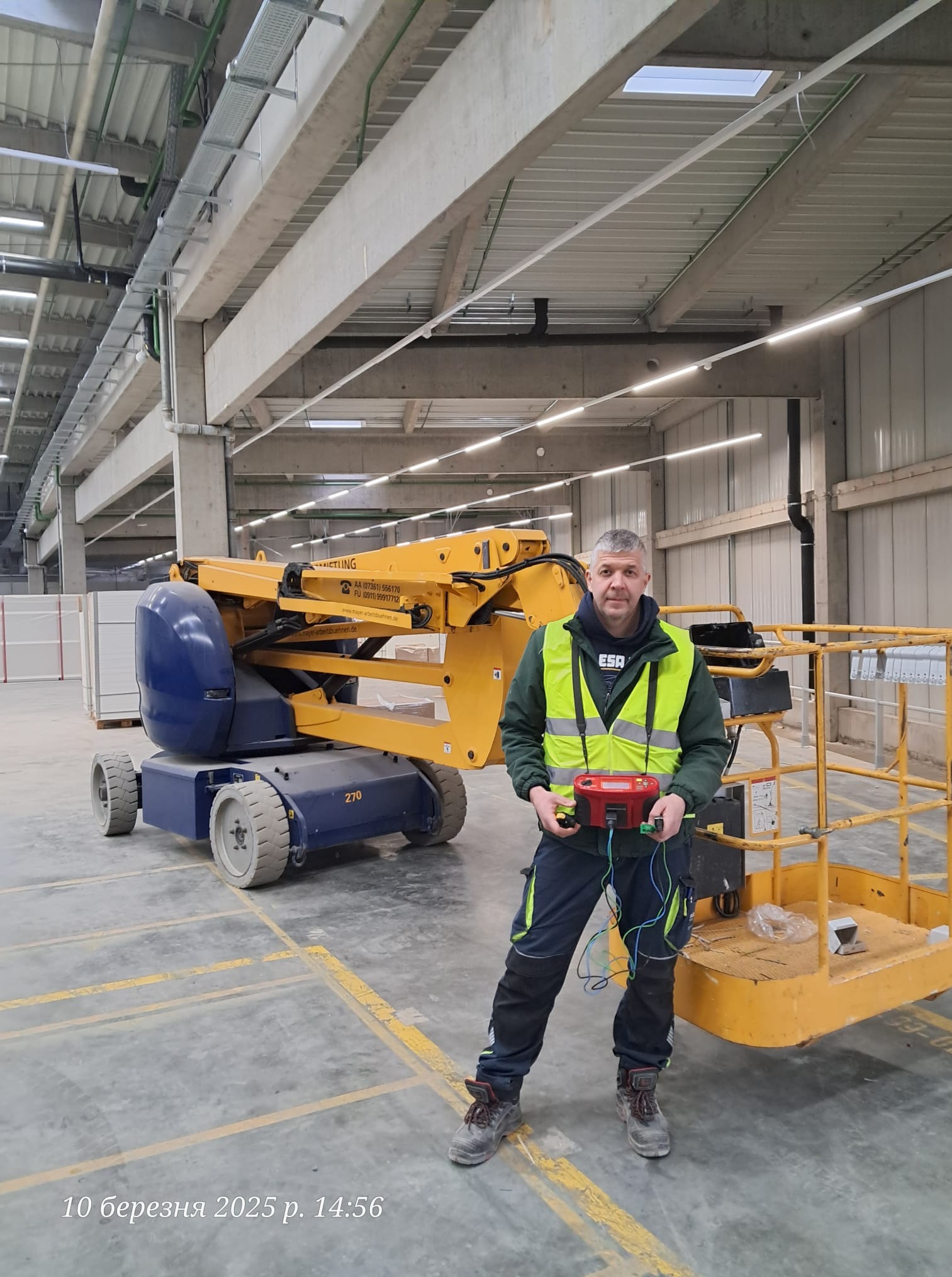 Pomiary odbierze obwodu oświetlenia