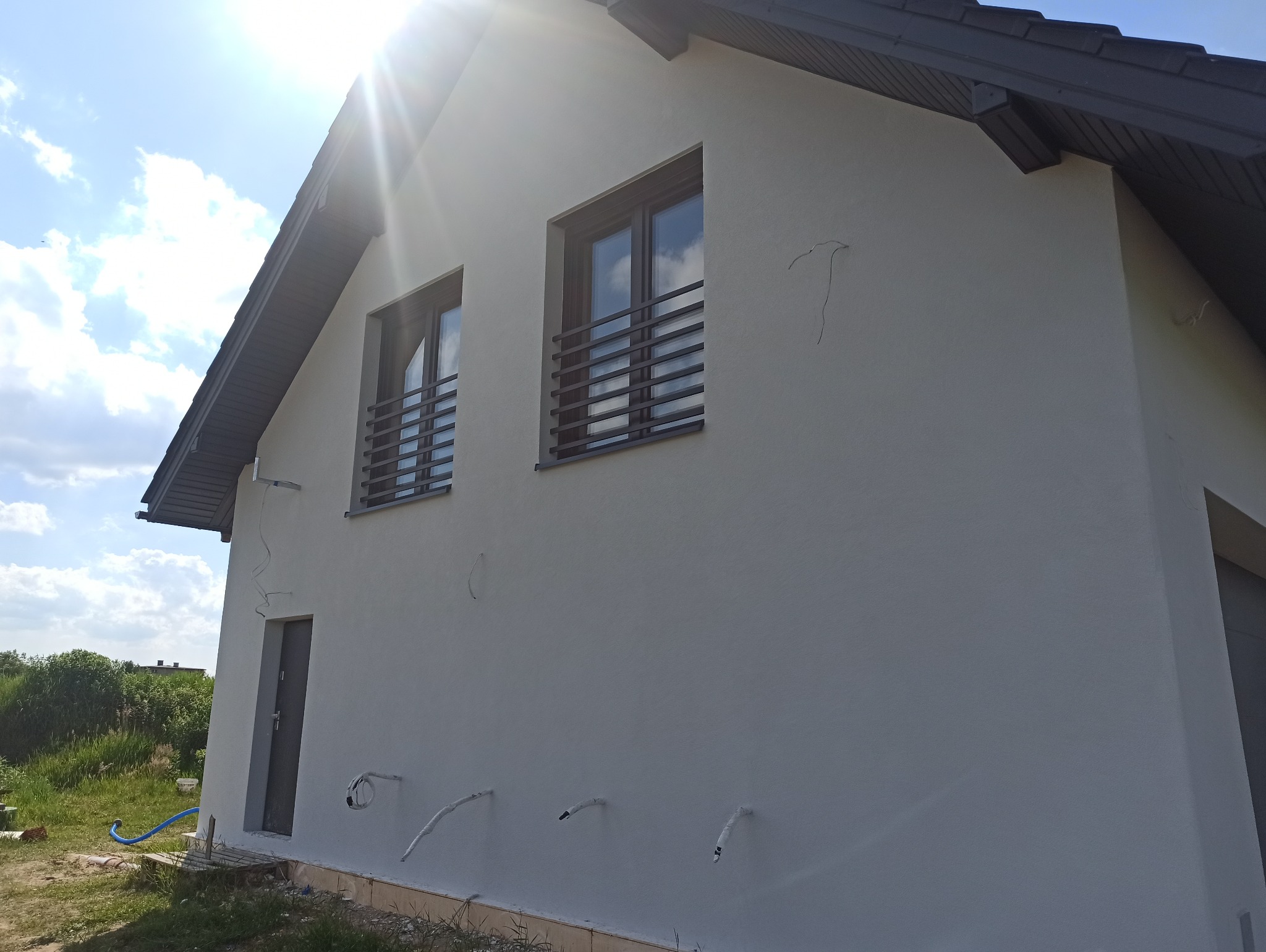 Zdjęcie wykonanej elewacji