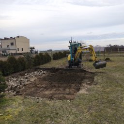 Wykop pod szamba Strzelce Wielkie 1