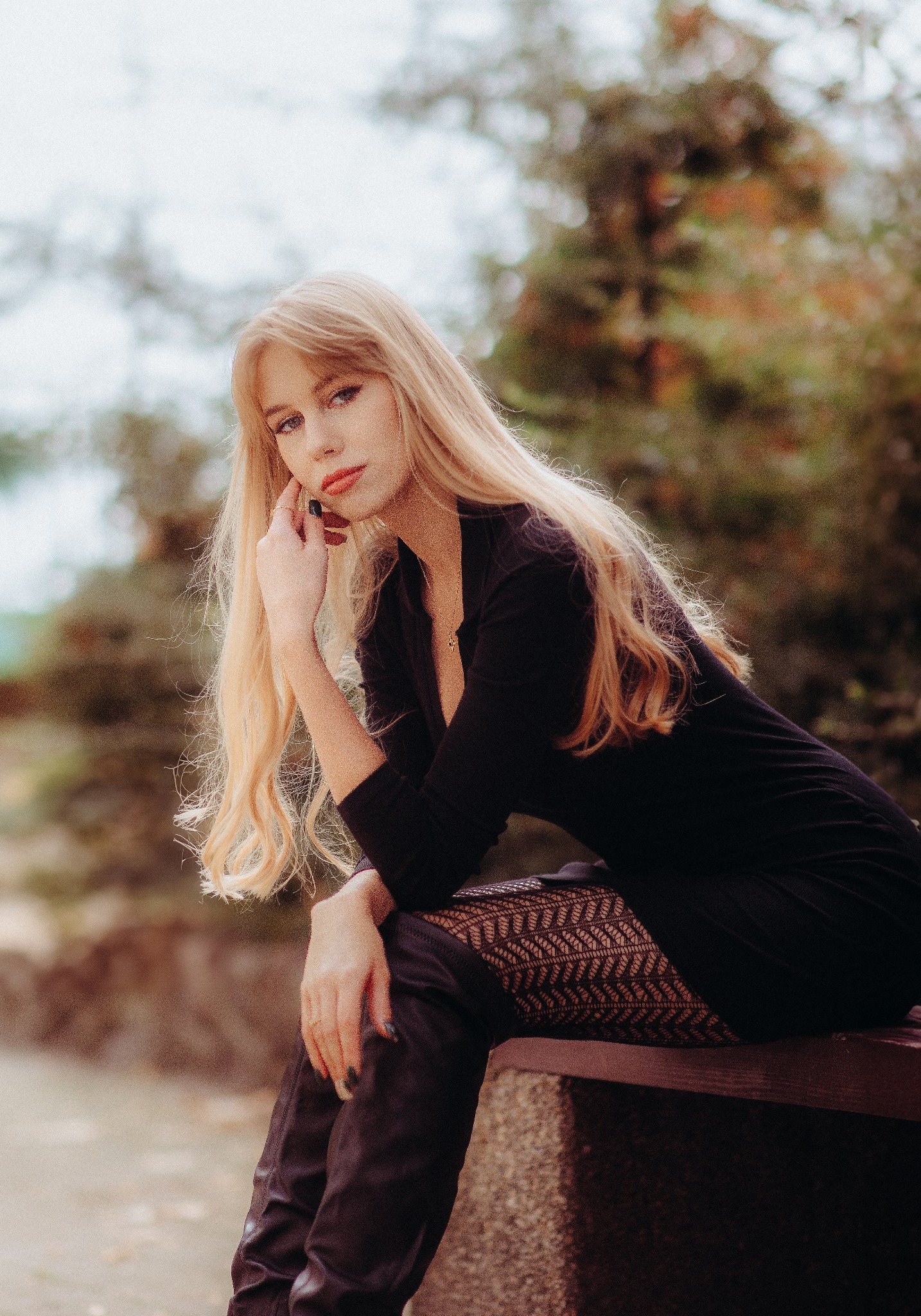 Sesja kobieca w plenerze