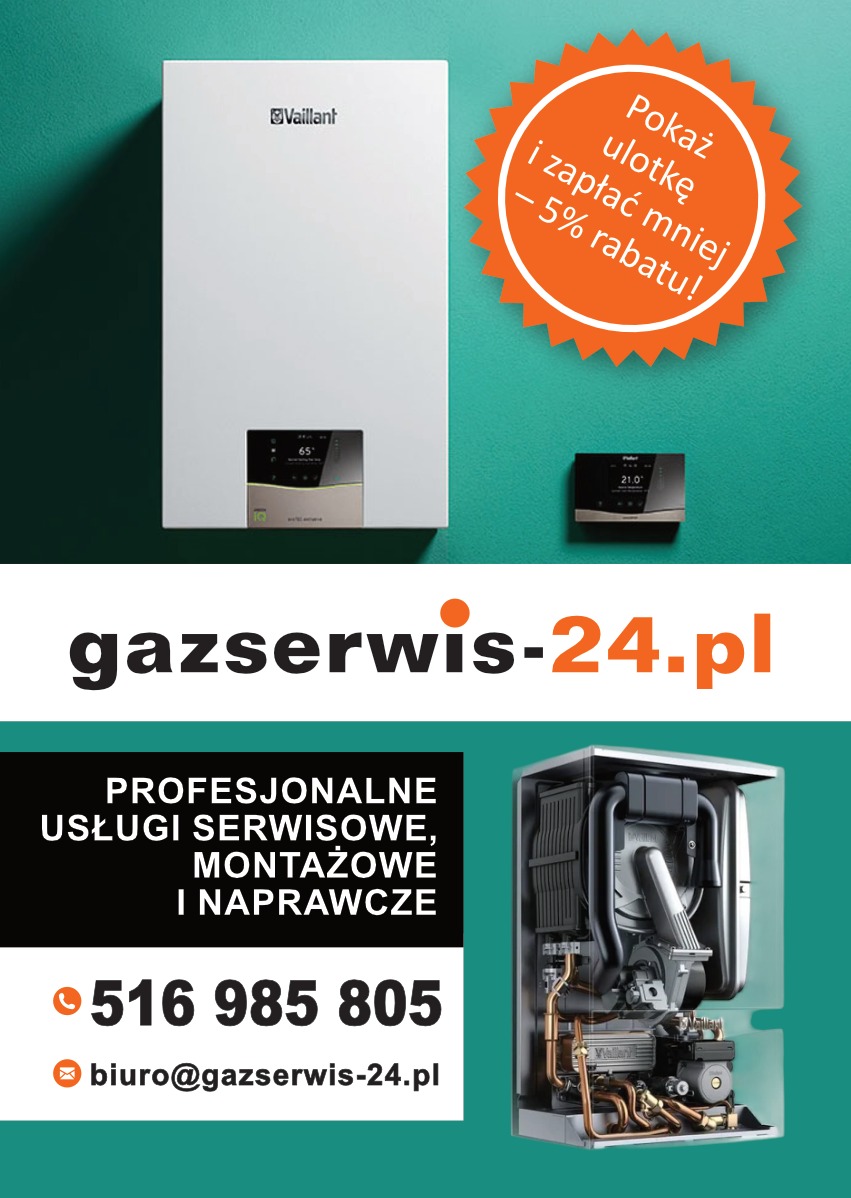 Serwis kotłów gazowych Montaże kotłów gazowych