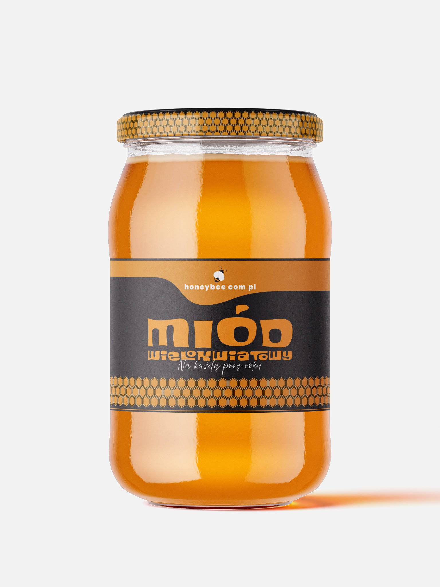 Projekt graficzny etykiety.