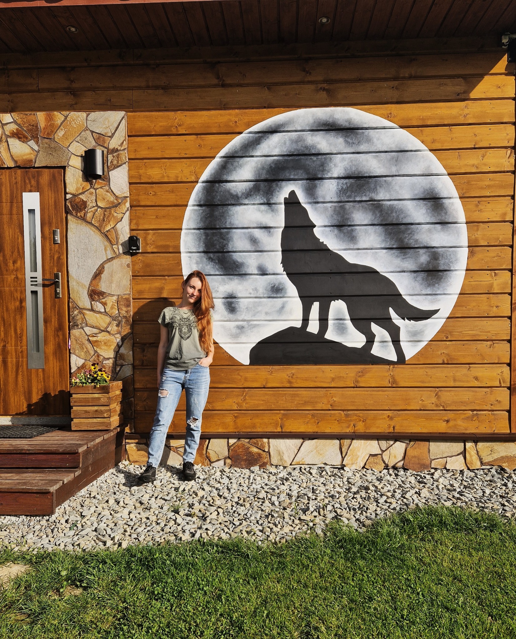 Malowanie na elewacji