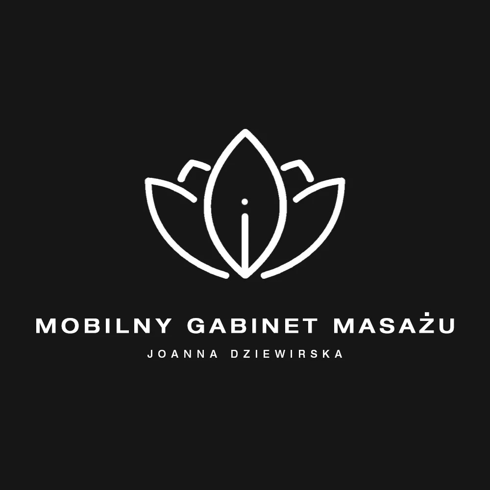 Logo dla firmy zajmującej się usługami masażu