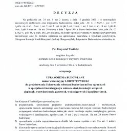 KTE PROJEKT KRZYSZTOF TUSIŃSKI - Solidne Projekty Instalacji Sanitarnych w Poddębicach