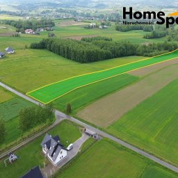 Ołpiny, gm. Szerzyny - działka rolno - budowlana.