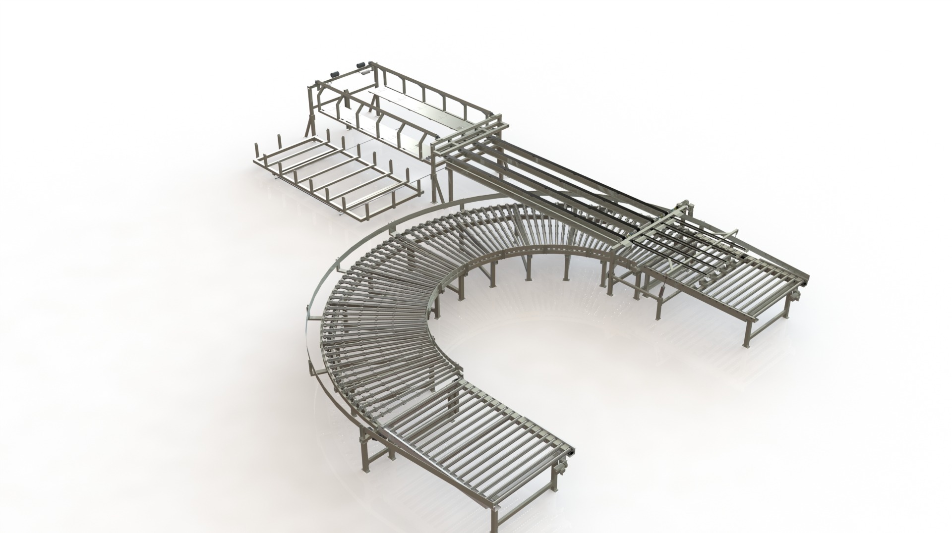 linia do transportu plyt