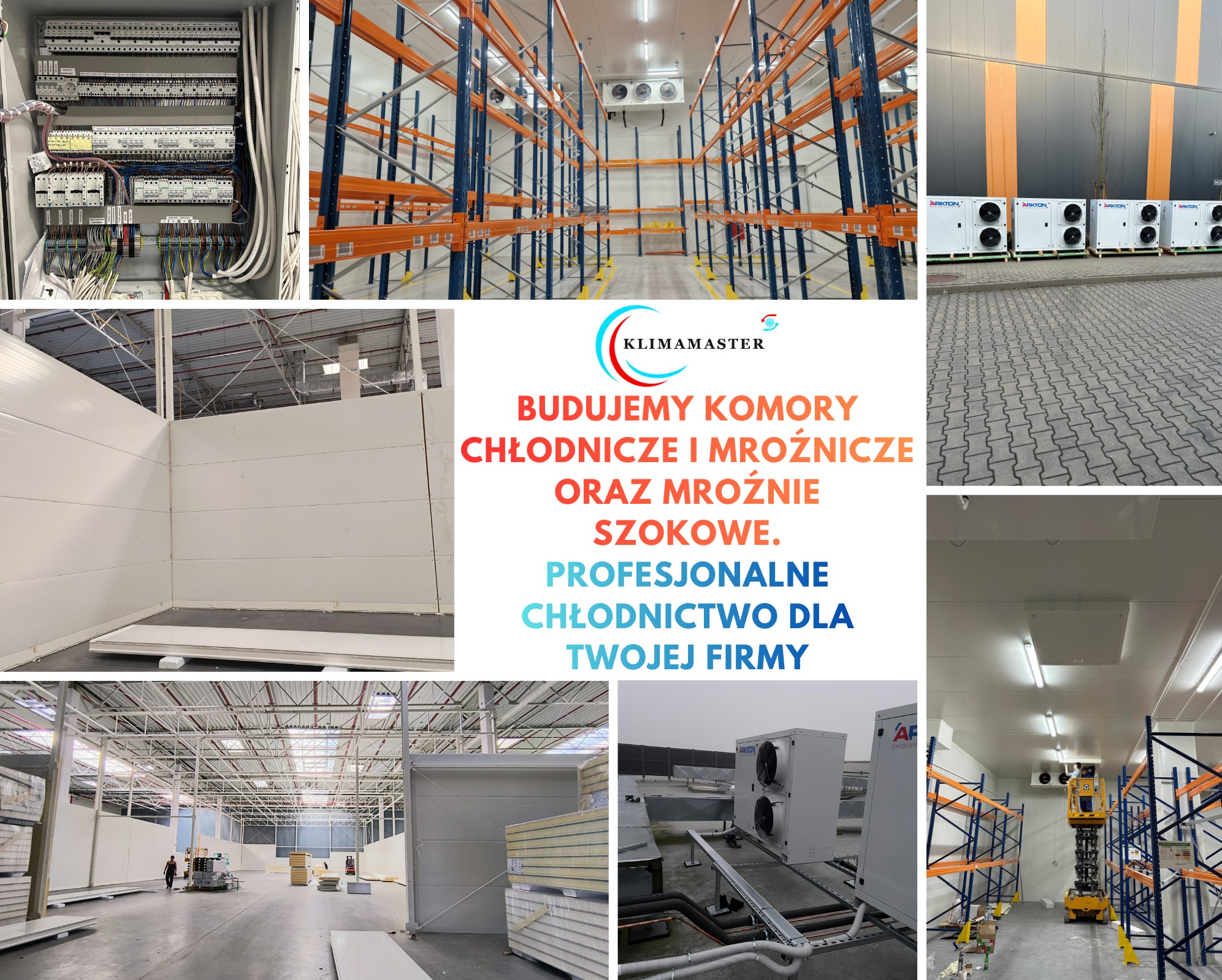 Budujemy komory chłodnicze i mroźnicze. Wykonamy mroźnię szokową. Profesjonalne rozwiązania dla Twojej firmy.