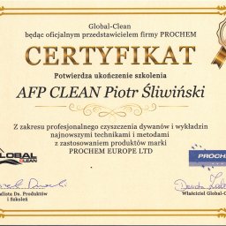 Piotr Śliwiński - Czyszczenie Dywanów Kielce