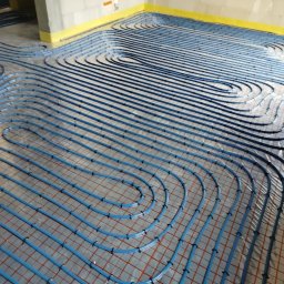 Ogrzewanie podłogowe .