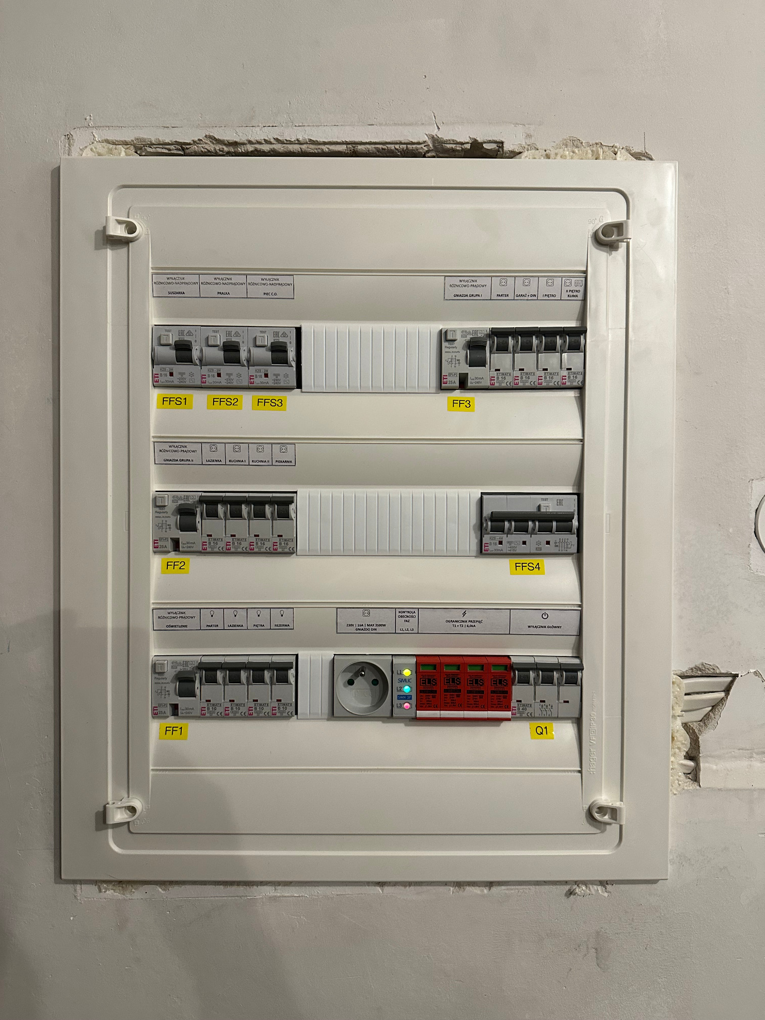 Modernizacja rozdzielnicy mieszkaniowej