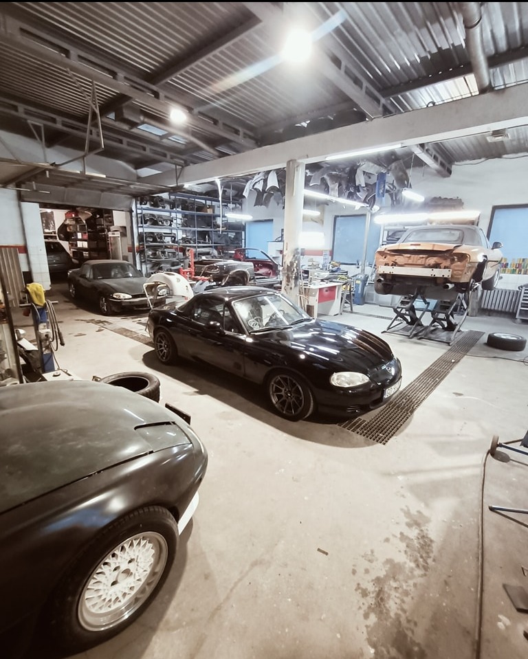 Profesjonalny warsztat mechaniczny Mazda MX-5 Miata