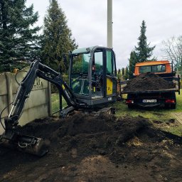 Niwelacja terenu Mińsk Mazowiecki 2