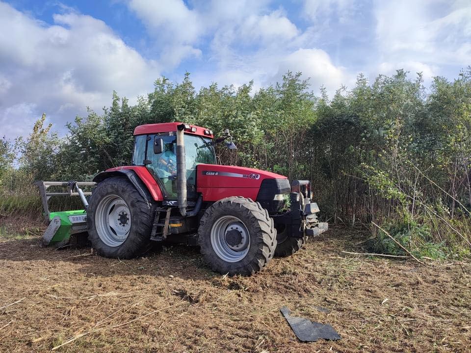 Mulczowanie i rekultywacja terenu