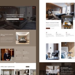 BYGÓRA DESIGN Bartosz Góra - Projekt strony internetowej dla Branży Hotelarskiej