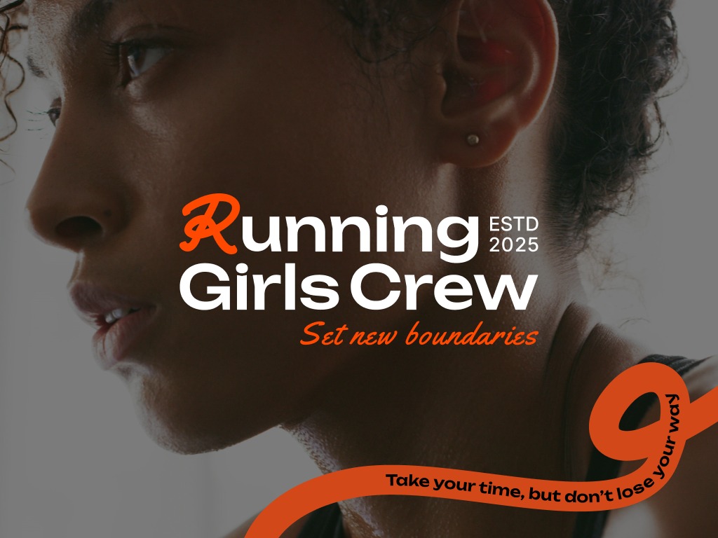 Projekt logo - Społeczność biegaczek Running Girls Crew