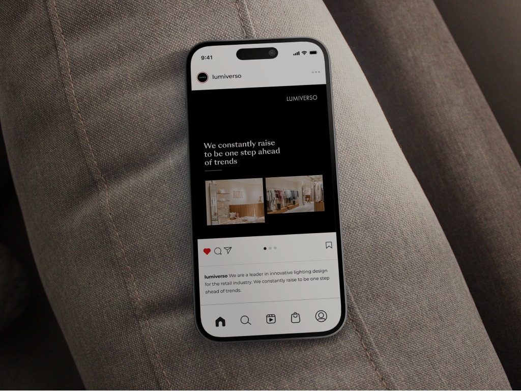 Social media - posty i banery Lumiverso